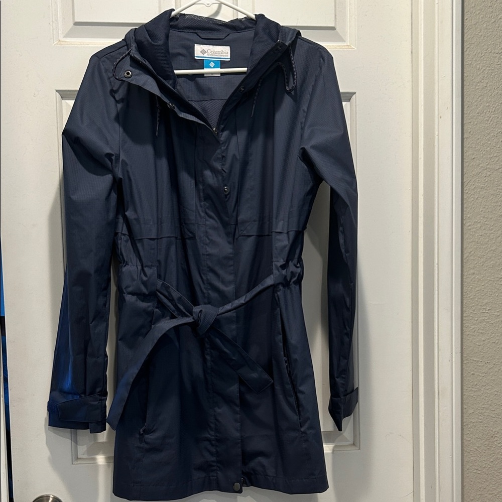Columbia Women's Dark Blue Trench Coat